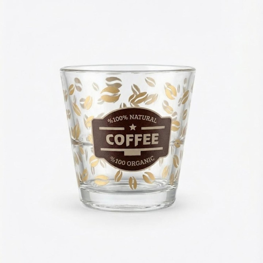 Sigma 6er Set Espresso und Mokka Gläser – 72 ml Glas mini Kaffeegläser