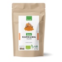 Bio Kurkuma Pulver, Curcuma longa | Fein Gemahlen | Ideal für Golden Milk, Curry & Smoothies | Vegan