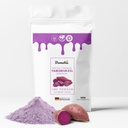 Lila Yamswurzel-Pulver, Ube powder, Violett Yam Ube Pulver, Naturbelassen, 100 g gemahlen