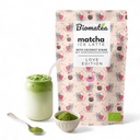 Biomatea 100g Bio Matcha Latte, aus Japan, Love edition, leicht gesüßt