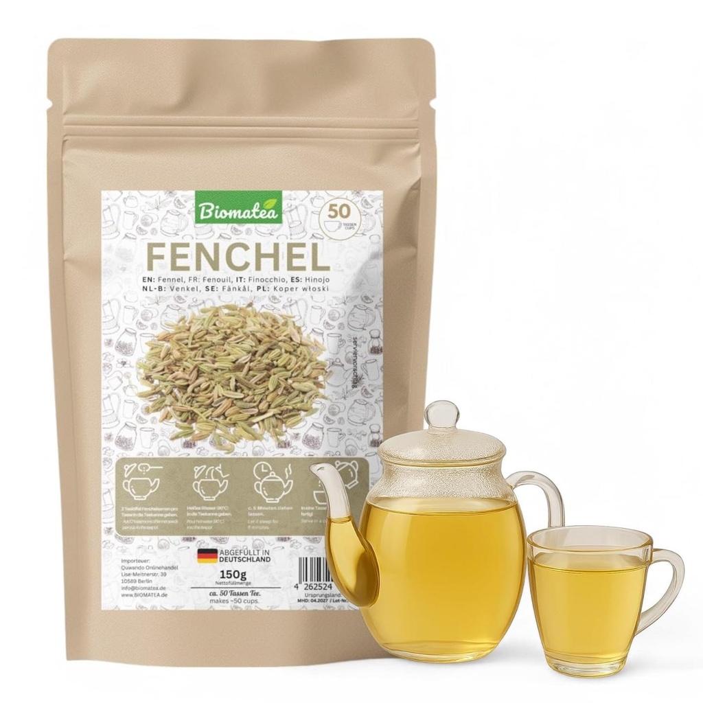 Fenchelsamen, 150 g , Fencheltee, Fenchel Tee