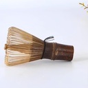Matcha Whisk Bambusbesen | Chasen Matchabesen 100 Zinken Borsen Braun