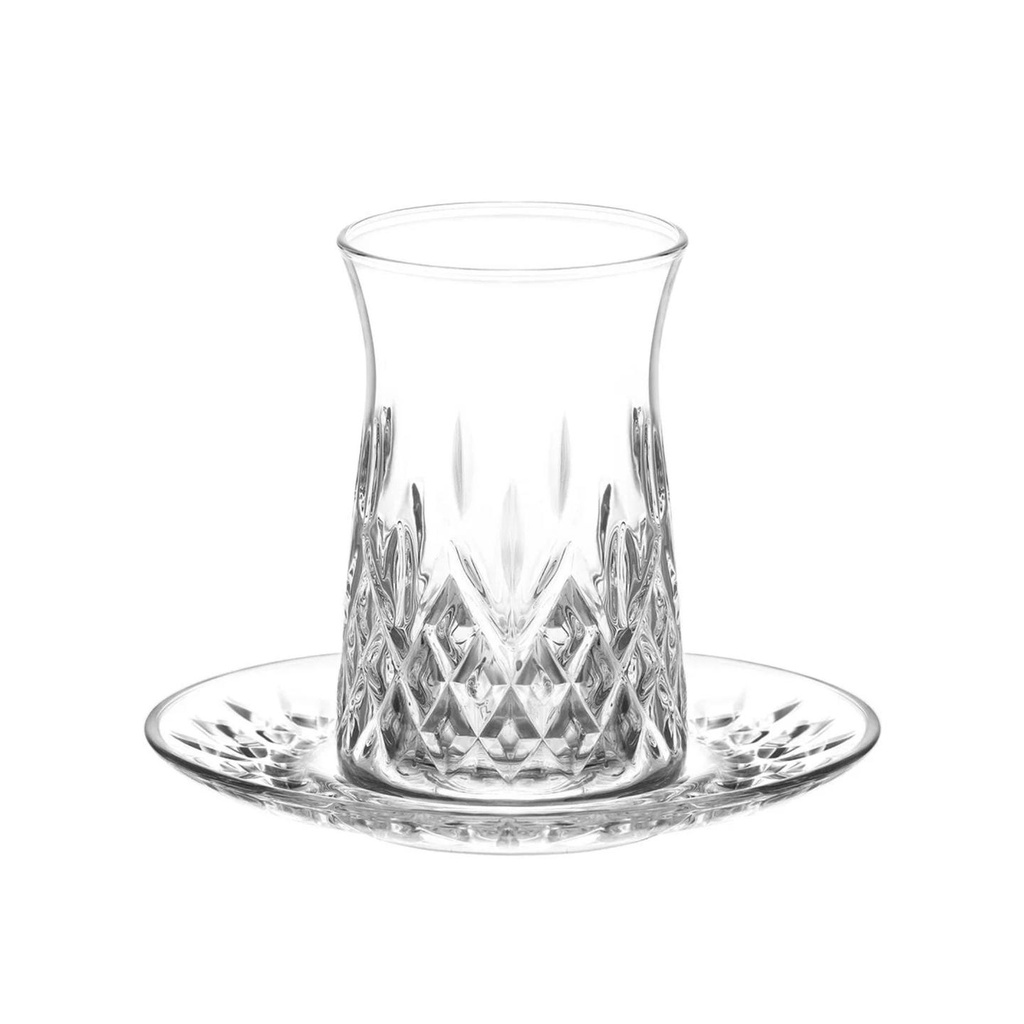 Teegläser Set (12-tlg.) – Kristall-Design & Bleifrei, 170ml